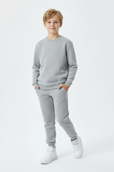 panios kids Σετ αθλητικής φόρμας για αγόρια 3 νήματα με στρογγυλή λαιμόκοψη, ...