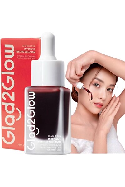 glad2glow محلول تقشير مكثف AHA BHA PHA 15 مل