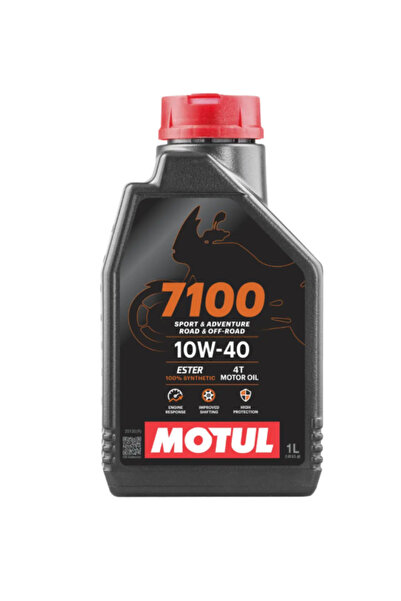 Motul 7100 10W40 4T 1 Lt 4 Zamanlı Motosiklet Yağı