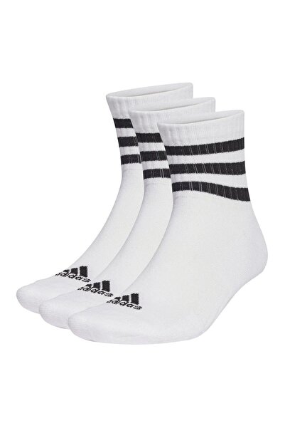 adidas Ht3456 3S C Spw Mid 3P Sports 3-Piece Socks