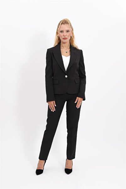 ÖNDER ÖZSOY Men's Lapel Single Button Classic Jacket & Slim Leg Pants Women's...