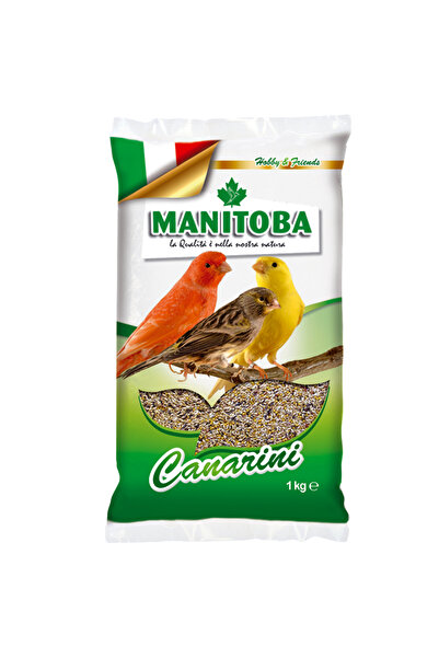 Manitoba طعام الكناري المختلط مع الفيتامينات - 1 كجم