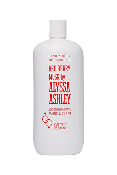 Alyssa Ashley لوشن لليدين والجسم برائحة التوت الأحمر 750 مل
