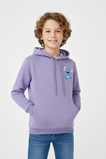 Vaxy Style Erkek Çocuk Özel Karakter Ön ve Arka Baskılı Şardonlu Pamuklu Yan ...