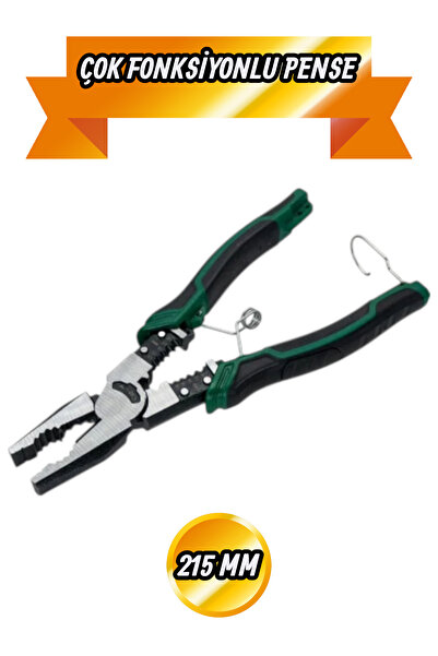 BRATİ HAND TOOLS Ağır Tip Çok Fonksiyonlu Pense 215 mm