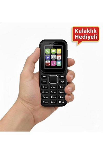 KEEP IN TR RESMİ BTK KAYITLI ASKER/YAŞLI TELEFONU KULAKLIK HEDİYELİ SD KART DESTEKLİ