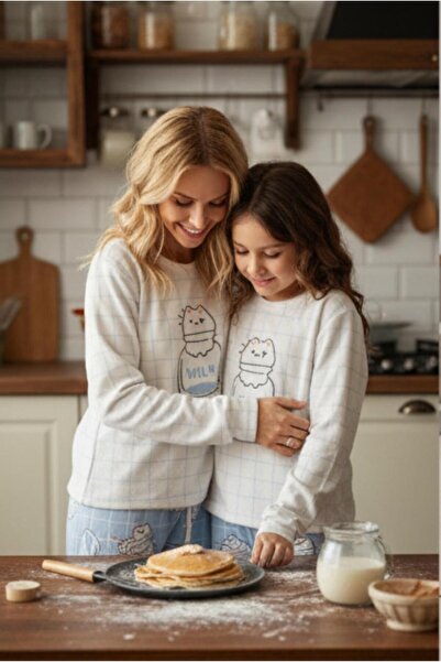 MORRO Velvet Mother Daughter Matching Pajamas Set