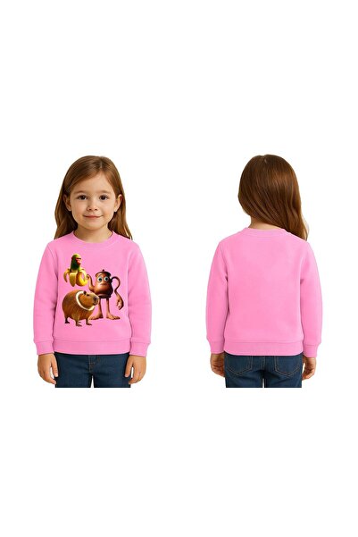 SEDİRLİ Unisex Braınrot cu imprimeu Copii Swae tricou 3 fire cu borduri