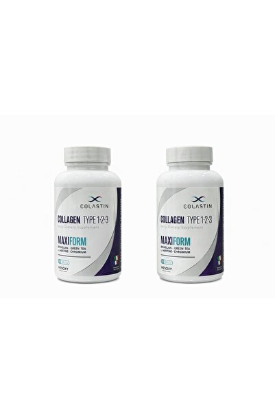 Colastin MaxiForm | Kolajen 1-2-3 | Güzellik ve Form Bir Arada | 120 Tablet