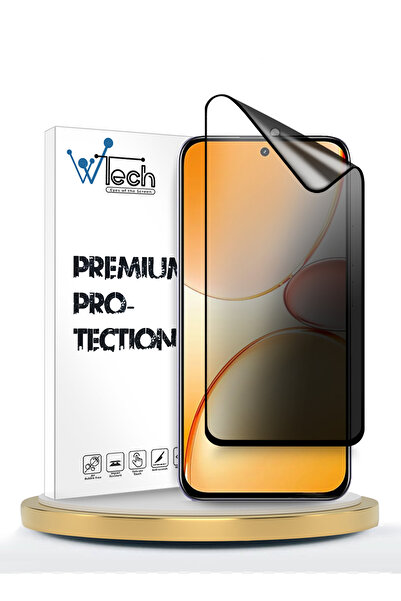Wtech Realme C85 Pro 4G 2025 Premium Nano Ceramic Privacy Full Cover Matte Fl...