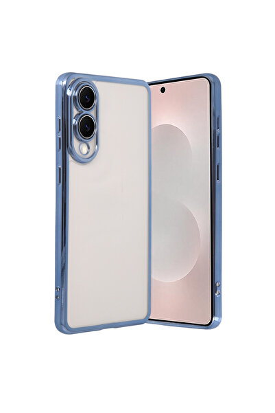 AKSEFİZZ حافظة لهاتف سامسونج جالاكسي S25 إيدج مع حماية لعدسة الكاميرا، حواف م...