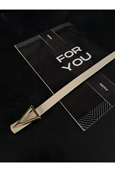 Fiori حزام بنطلون نسائي أساسي بإبزيم مثلث، حزام معطف، حزام فستان