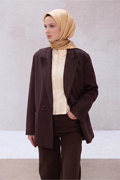 Belli Eșarfă din mătase pură Tivil 4224 - 05 Model degradat galben