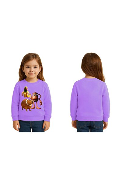 SEDİRLİ Unisex Braınrot cu imprimeu Copii Swae tricou 3 fire cu borduri