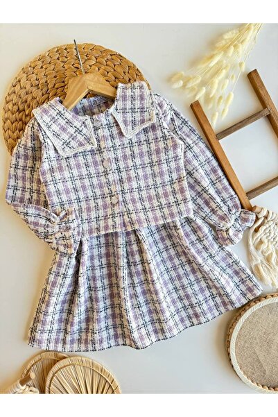 Teeny Weeny Kids Σετ δύο τεμαχίων για κορίτσια, τουίντ και μπουφάν