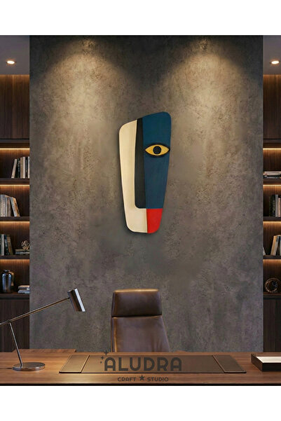 Pop Art Ahşap Duvar Dekoru Tablo
