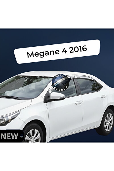 SUNPLEX Paslanmaz Krom Akrilik Cam Rüzgarlığı Renault Megane IV 2016 sonrası ile uyumlu CHR-1-020-001