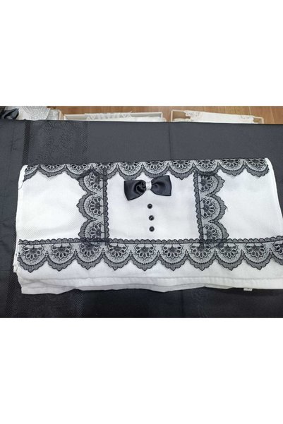 S.Y Heavy Lace Groom Towel