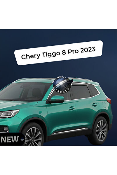 SUNPLEX Paslanmaz Krom Akrilik Cam Rüzgarlığı Chery Tiggo 7 Pro 2023 sonrası ile uyumlu CHR-1-028-002
