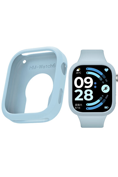 Nezih Case Redmi Watch 6 Compatible Slim Lightweight Soft Silicone 360 Case P...