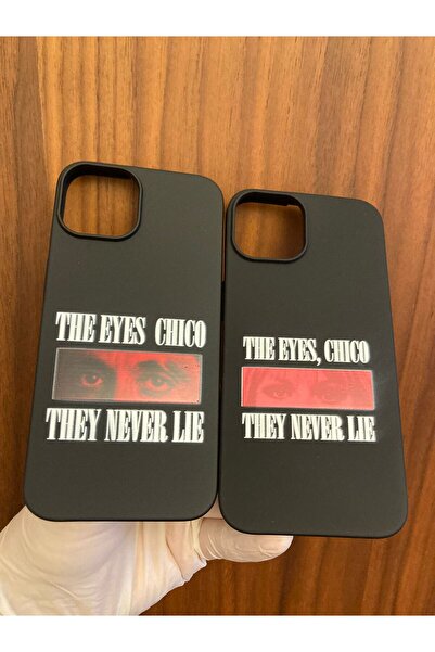 Newon İPHONE 13/14 SCARFACE TONY MONTANA ELVİRA BASKILI ÇİFT KILIFI(2 ADET KILIF)