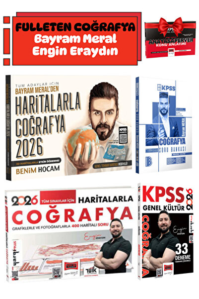 Yargı Yayınları Benim Hocam Yayınları Bayram Meral 2026 Haritalarla Coğrafya ...