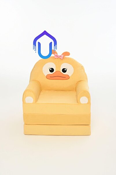 NW NessiWorld Portatif, Yıkanabilir, Katlanabilir Peluş Çocuk Koltuğu 120 Cm/...