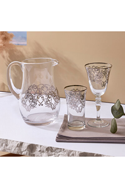 Aryıldız Veronica Platinum 25 Piece Water Set for 12 Persons