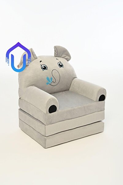 NW NessiWorld Portatif, Yıkanabilir, Katlanabilir Peluş Çocuk Koltuğu 120 Cm/...