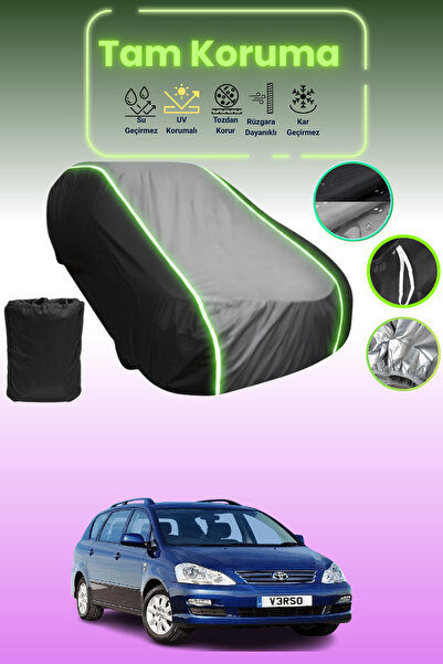 Dokaca Neo غطاء حماية متوافق مع سيارة تويوتا أفينسيس فيرسو قماش مجدّل باللون ...