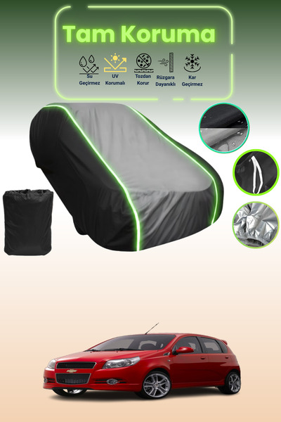 Dokaca Neo غطاء حماية متوافق مع سيارة شيفروليه أفيو/كالوس قماش مجدّل ذات الثل...