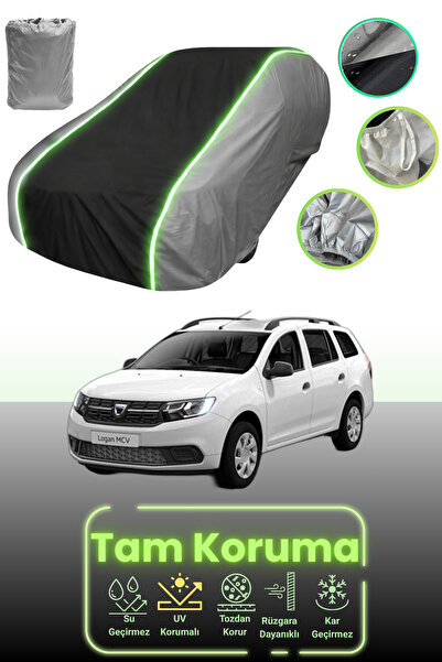 Dokaca Neo غطاء حماية للسيارة باللون الرمادي والأسود والرمادي النيون قماش مجد...