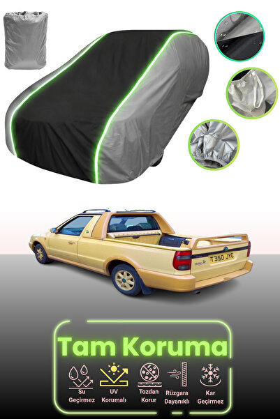 Dokaca Neo غطاء حماية للسيارة باللون الرمادي والأسود والرمادي النيون قماش مجد...