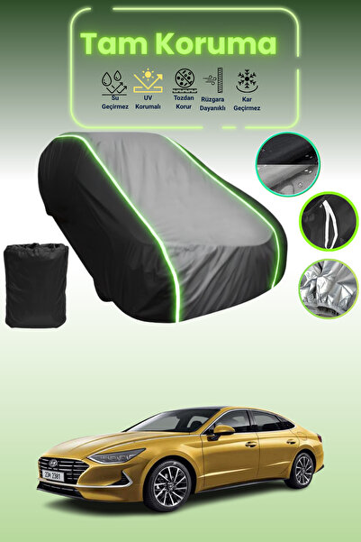 Dokaca Neo غطاء حماية متوافق مع سيارة هيونداي سوناتا 2019 - 2021 باللون الأسو...