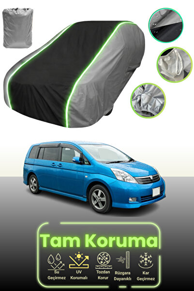 Dokaca Neo غطاء حماية للسيارة باللون الرمادي والأسود والرمادي النيون قماش مجد...