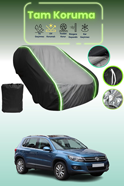 Dokaca Neo غطاء حماية متوافق مع سيارة فولكس فاجن تيجوان 2011 - 2016 باللون ال...