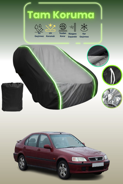 Dokaca Neo غطاء حماية متوافق مع سيارة هوندا سيفيك 6 فاستباك قماش مجدّل باللون...