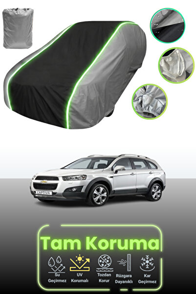 Dokaca Neo غطاء حماية للسيارة باللون الرمادي والأسود والرمادي النيون قماش مجد...