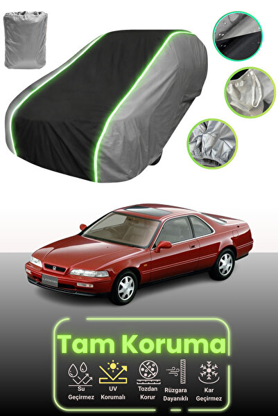 Dokaca Neo غطاء حماية للسيارة باللون الرمادي والأسود والرمادي النيون قماش مجد...