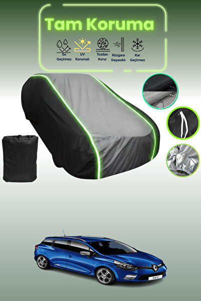 Dokaca Neo غطاء حماية متوافق مع سيارة رينو كليو إستيت جي تي 2013 - 2016 باللو...