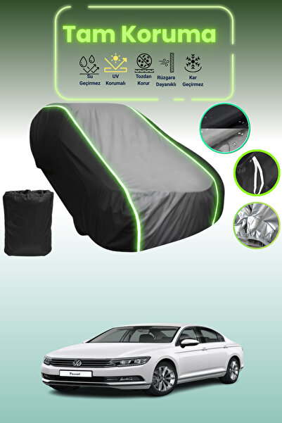 Dokaca Neo غطاء حماية متوافق مع سيارة فولكس فاجن باسات 2014 - 2019 باللون الأ...