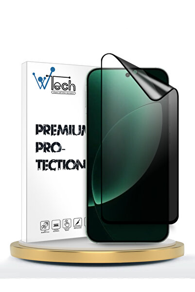 Wtech Realme GT 8 5G 2025 Premium Nano Ceramic Privacy Full Cover Matte Flexible Clear/Black
