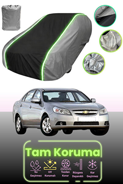 Dokaca Neo غطاء حماية للسيارة باللون الرمادي والأسود والرمادي النيون قماش مجد...