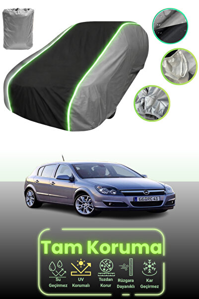 Dokaca Neo غطاء حماية للسيارة باللون الرمادي والأسود والرمادي النيون قماش مجد...