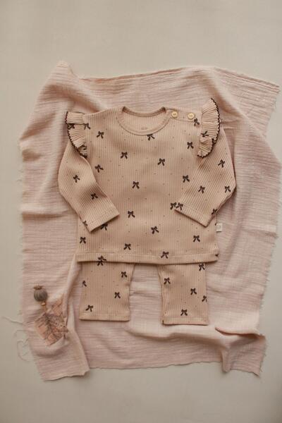 Oh La La Koala For Little Ones Kurdele Baskılı Fancy Girls Alt Üst Takım