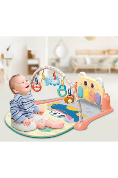TOY LAND Baby Activity Play Gym & Fitness Rack – Multifunction Musical Play M...