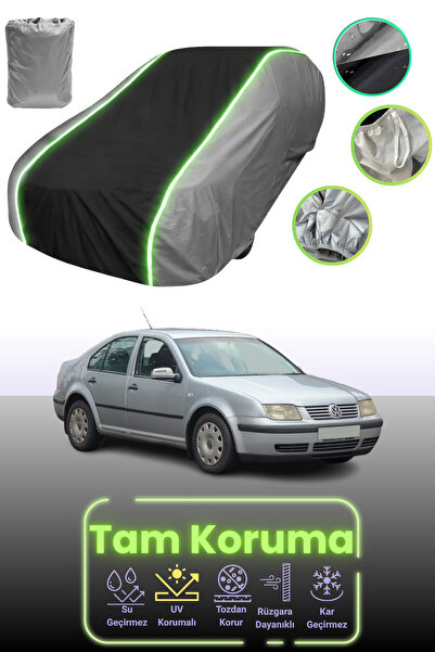 Dokaca Neo غطاء حماية للسيارة باللون الرمادي والأسود والرمادي النيون قماش مجد...