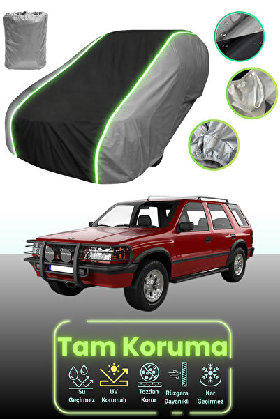 Dokaca Neo غطاء حماية للسيارة باللون الرمادي والأسود والرمادي النيون قماش مجد...