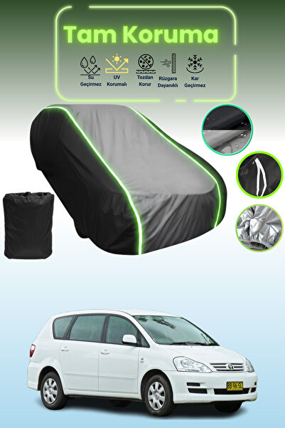 Dokaca Neo غطاء حماية متوافق مع سيارة تويوتا إبسوم قماش مجدّل باللون الأسود_ا...