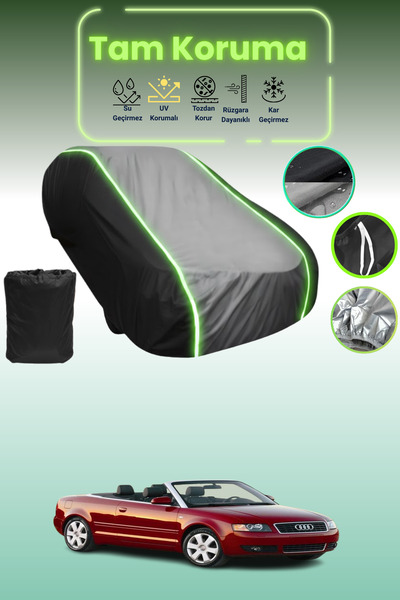 Dokaca Neo غطاء حماية متوافق مع سيارة أودي A4 كابريوليه 2002 - 2005 باللون ال...